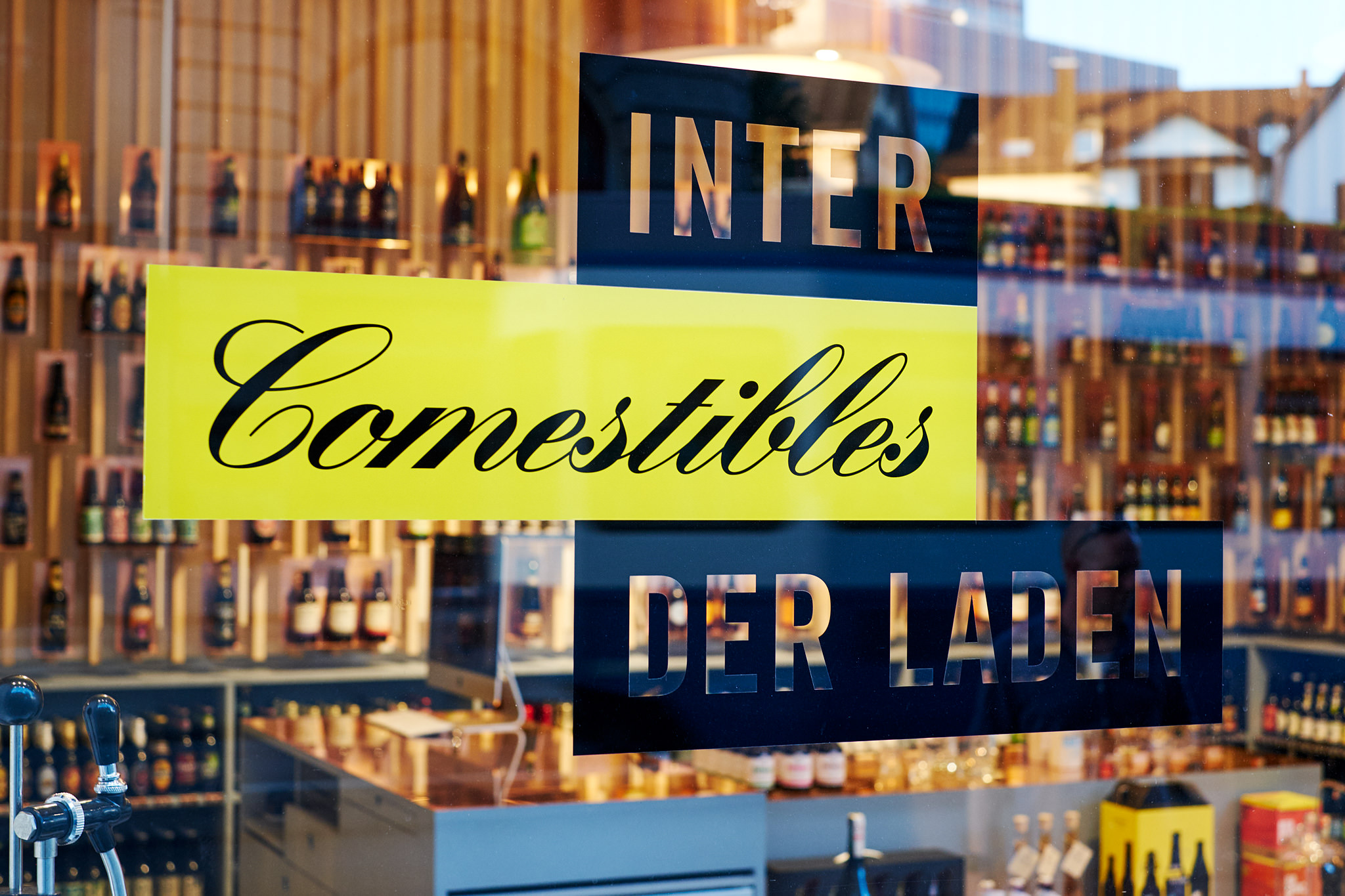Intercomestibles Beer + drinks Shop, Zurich  I  Interior by Refurnished  /  Roland Jaggi + Friedrich Wilhelm Graf
